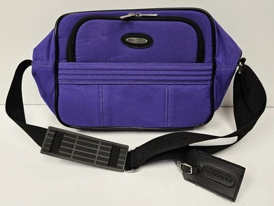 Jaguar Overnight Travel Carry On Shoulder Bag Expandable Purple/Black - Image 1 of 4