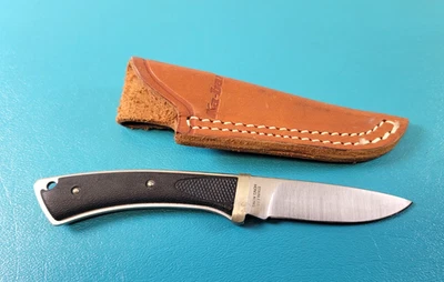 Vintage KA-BAR 1227 Fixed Knife Bird Trout Skinner Hong Kong + Kabar Knife TR595 - Image 1 of 4