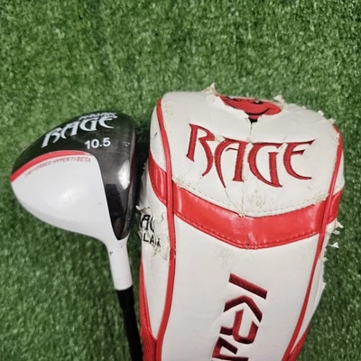 Krank Rage Black Driver 10.5° Aldila Authority Stiff Flex Graphite RH 45.5" - Image 1 of 4