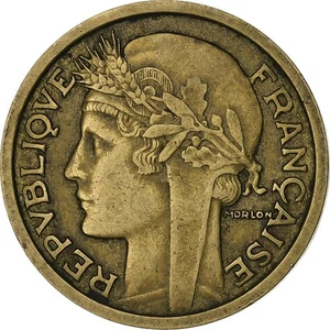 [#1222493] France, Franc, Morlon, 1932, Paris, Aluminum-Bronze, EF, Gadoury:470 - Picture 1 of 2