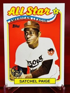 Topps Satchel Paige #89ASB-45 1989 Topps Baseball All-Star St. Louis Browns - Picture 1 of 2
