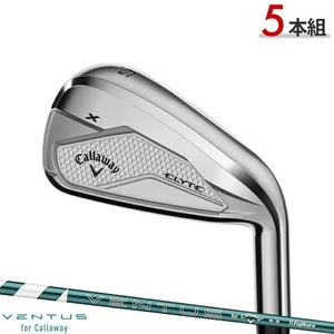 Callaway 2025 ELYTE X IronSet 6-9 Pw 5p RH VENTUS graphite Flex Regular New - Picture 1 of 6