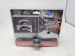 Peak Digital Wireless Backup Camera System PKC0RB New 3.5" Monitor - Picture 1 of 21