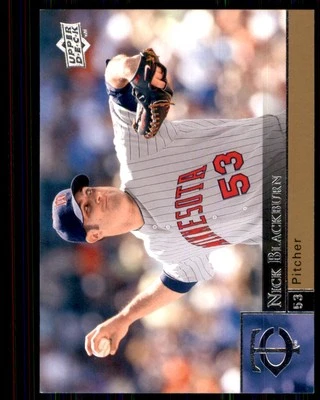 2009 Upper Deck Nick Blackburn Minnesota Twins #741 - Image 1 of 2