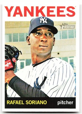 🔥 2013 Topps Heritage #296 Rafael Soriano - Image 1 of 2