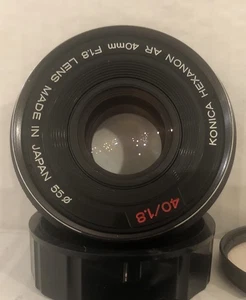 Konica HEXANON 40mm f1.8 Manual Lens - Picture 1 of 9