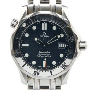 Omega Seamaster300 Professional Uhren 2542.80 Quarz Navy Zifferblatt Herren 【Gebraucht】 - Bild 1 von 8