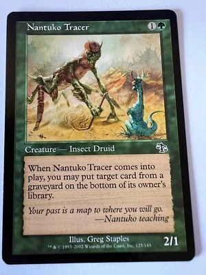MTG Magic The Gathering Judgment Nantuko Tracer Common LP - Image 1 of 2