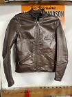 Vtg 60'S Brooks Leather Motorcycle Jacket- Sz 32-Flawless