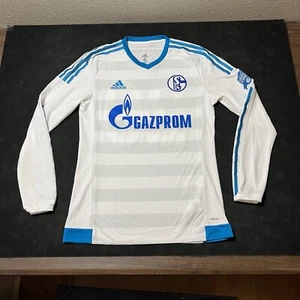Maglia calcio FC Schalke Adidas Football Kit LS edizione giocatore uomo Futbol Club y2k - Foto 1 di 17