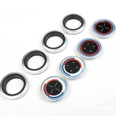 Sale 7 Button CIC IDrive Multi-Media Knob Cover Trim for BMW X3 F25 2011-2013 - Image 1 of 4