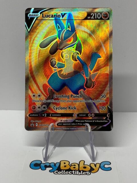 Metal Gold Shiny Mega Lucario GX EX Pokemon Card Full Art SV Custom Hidden  Fates Values - MAVIN