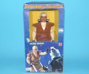 BATTLESTAR GALACTICA 12" COLONIAL WARRIOR COMPLETE BOXED US BOX 1978 MATTEL W... - Picture 1 of 11