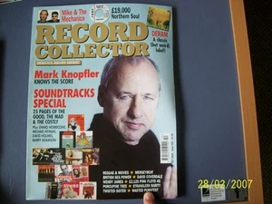 Record Collector #302 - Mark Knopfler , Michael Nyman, David Holms - OCT 2004 - Picture 1 of 1