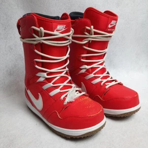 Nike SB Vapen Snowboard Boots Red White Size US 7 Men's Rare 447125-812 - Picture 1 of 24