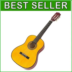 Beginner-Friendly 34-Inch Natural Classical Guitar with Interactive Lessons - Picture 1 of 9