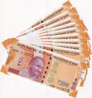 India 200 Rupees 2019 P 113 LOT 10 UNC