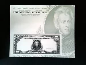 Scott #NSC73 - International Paper Money Show (IPMS) 1994 tarjeta de recuerdo - como nueva - Imagen 1 de 2
