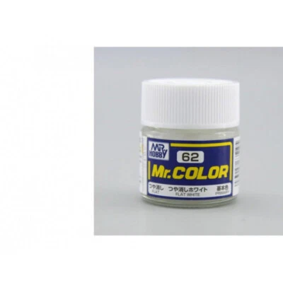 MR HOBBY Hobby/Gunze C062 BLANC MAT (10 ml)