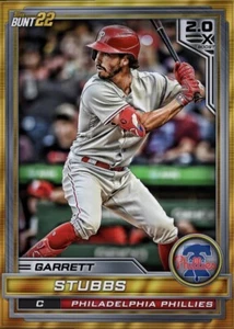 [DIGITAL CARD] Topps Bunt - Garrett Stubbs - 2022 Base Series 2 - Tier 5 Gold - Picture 1 of 1