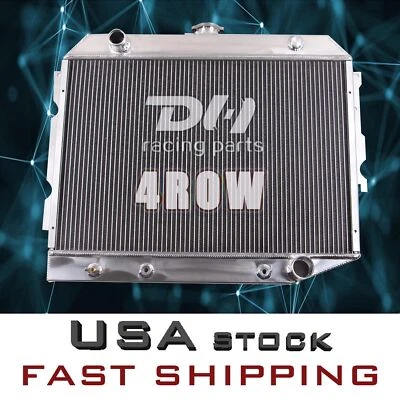 Radiador de 4 filas para Dodge Challenger/Cargador/Coronet Plymouth Mopar 1968-73 26" W Foto 1 de 4