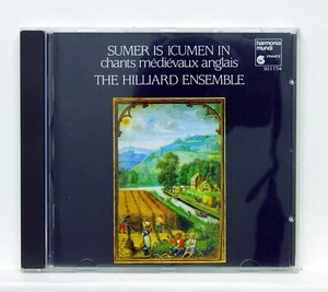 PAUL HILLIER Sumer is icumen in, Medieval English songs HARMONIA MUNDI CD NM - Imagen 1 de 2