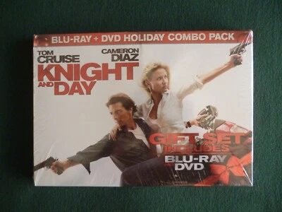 KNIGHT AND DAY BLU-RAY + DVD HOLIDAY COMBO PACK GIFT SET SEALED NEW. - Image 1 of 2