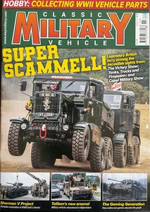 CLASSIC MILITARY VEHICLES 246 SCAMMELL SHERMAN V AFGHAN ARSENAL WW1 PARIS - Imagen 1 de 3