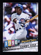 2020 Topps Decades Best Batters Transcendent VIP Party 1/1 Sammy Sosa 00em