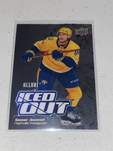 2022-23 Upper Deck Allure Tanner Jeannot Iced Out Nashville Predators Card #IO-5