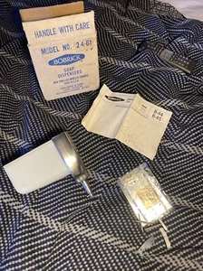 Lot Of 2 Vintage NOS Bobrick B44 Liquid Soap Dispenser Chrome-Art Deco Look B44 - Picture 1 of 10