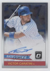 2018 Donruss Optic Rated Retro 1984 Signatures Victor Caratini Rookie Auto RC