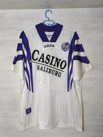 RED BULL SALZBURG 1996-97 HOME (SV CASINO SALZBURG) SHIRT ADIDAS  SOCCER SIZE XL Cover