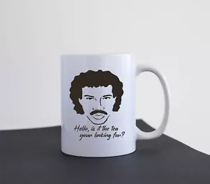 Lustige Tasse Geschenkidee Geschenk Kaffee Tee Becher Hell Is it Tea Lionel Rich M125 - Bild 1 von 2