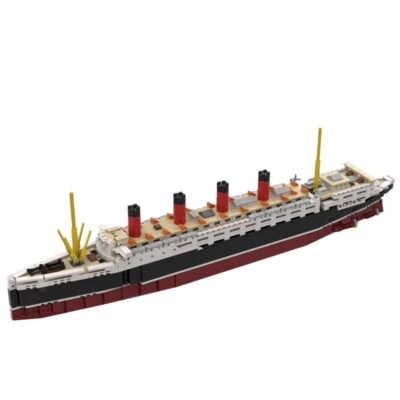 Zitianyoubuild 1/400 Scale British Ocean Liner Steamship Model 1824 Pieces - Image 1 of 3