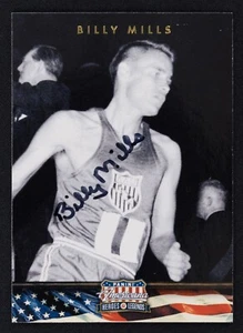 Billy Mills Signed 2012 Panini Americana Card #61 - Olympic Track & Field Runner - Picture 1 of 2