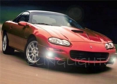 Kit de luces antiniebla LED blancas halo para Chevrolet Camaro 1998-2002 Foto 1 de 4