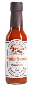 Mule Sauce Hot Sauce Habanero Yellow Scotch Bonnet and Bhut Jolokia Sweet Heat - Picture 1 of 24