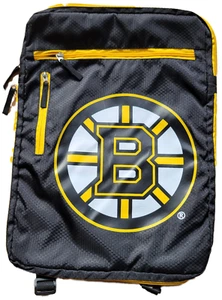 Boston Bruins NHL Black Team Logo 18'' Hybrid Lightweight Backpacks/Bags - Picture 1 of 3