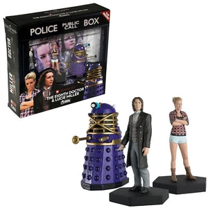 Doctor Who Eaglemoss Companion Set #9 The 8th Doctor, Lucie Miller & Dalek NEW - Picture 1 of 8