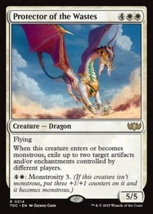 MTG - PROTECTOR OF THE WASTES - Tarkir Dragonstorm Com (R) - Picture 1 of 2