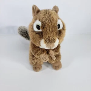 Ganz Signature Chipmunk Plush Realistic Stuffed Animal Toy Gold Logo No Code - Picture 1 of 8
