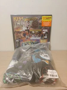 KISS Unmasked 45th Anniversary Picture Disc + Unmasked Zip Hoodie LARGE LE /500 - Picture 1 of 7