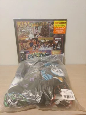 KISS Unmasked 45th Anniversary Picture Disc + Unmasked Zip Hoodie LARGE LE /500 - Image 1 of 4