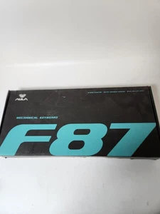 AULA F87 Wireless Mechanical Keyboard, Gaming Keyboard-dark blue,black,orange - Picture 1 of 5