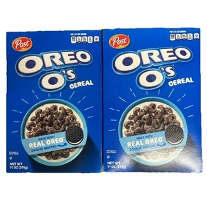 Post OREO O's Cereal 2 Boxes 11oz Sealed Discontinued *Hard To Find* Exp 07/2025 - Picture 1 of 7