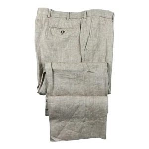 Brooks Brothers 1818 Baird Mcnutt Linen Herringbone Trouser Size Men’s 38x30 - Picture 1 of 8