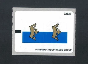 LEGO CASTLE The Gatehouse Raid STICKER SHEET 2013 Set # 70402  NEW - Picture 1 of 1