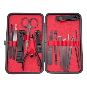 15 Pcs Stainless Steel Nail Clipper Grooming Nail Tools Manicure & Pedicure Set - Picture 1 of 7