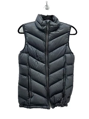 Womens Black  Down Puffer Vest Mountain Hard Gear Size Small Duck Down Feathers - Image 1 of 4